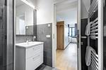 Badezimmer mit Dusche - Krusespeicher 4-52 - Top-Hundeurlaub