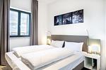Schlafzimmer mit Doppelbett - Krusespeicher 4-56 - Top-Hundeurlaub