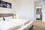 Schlafzimmer mit Doppelbett - Krusespeicher 4-56 - Top-Hundeurlaub