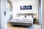 Schlafzimmer mit Doppelbett - Krusespeicher 4-59 - Top-Hundeurlaub