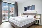 Schlafzimmer mit Doppelbett - Krusespeicher 5-60 - Top-Hundeurlaub
