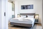 Schlafzimmer mit Doppelbett - Krusespeicher 5-65 - Top-Hundeurlaub