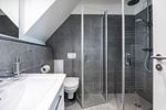Badezimmer mit Dusche - Krusespeicher 6-68 - Top-Hundeurlaub