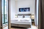 Schlafzimmer mit Doppelbett - Krusespeicher 6-69 - Top-Hundeurlaub