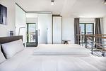 Schlafzimmer mit Doppelbett - Krusespeicher 6-76 - Top-Hundeurlaub