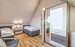 Schlafzimmer - Ferienhaus Störtebekers Koje Olpenitz - Top-Hundeurlaub