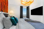 Schlafzimmer - Ferienwohnung Art and Soul Penthouse, App. 27 Olpenitz - Top-Hundeurlaub