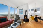 Kamin-/Ofen - Ferienwohnung Art and Soul Penthouse, App. 27 Olpenitz - Top-Hundeurlaub