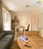 Wohnzimmer - Ferienwohnung 1 - Top-Hundeurlaub