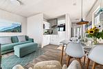 Wohnzimmer - Ferienhaus Nautilus 83 Olpenitz - Top-Hundeurlaub