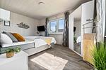 Schlafzimmer - Ferienhaus Nautilus 83 Olpenitz - Top-Hundeurlaub