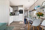 Küche / Küchenzeile - Ferienhaus Nautilus 83 Olpenitz - Top-Hundeurlaub