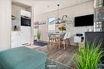 Wohnzimmer - Ferienhaus Nautilus 83 Olpenitz - Top-Hundeurlaub