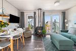 Gartenblick - Ferienhaus Nautilus 83 Olpenitz - Top-Hundeurlaub