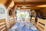 Wohnzimmer - Ferienhaus "Klöpper" Kniepsand 05 - Top-Hundeurlaub
