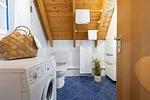Badezimmer - Ferienhaus "Klöpper" Kniepsand 05 - Top-Hundeurlaub