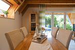 Wohnzimmer - Ferienhaus "Nordseebrise" Tegeler Plate 26 - Top-Hundeurlaub