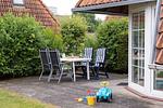 Terrasse - Ferienhaus  Westertill 15 - Top-Hundeurlaub