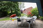 Terrasse - Ferienhaus  Vogelsand 06 - Top-Hundeurlaub