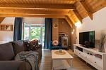Wohnzimmer - Ferienhaus  Vogelsand 06 - Top-Hundeurlaub