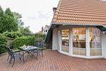 Terrasse - Ferienhaus "Deichsonne " Ostertill 10 - Top-Hundeurlaub