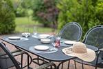 Terrasse - Ferienhaus "Deichsonne " Ostertill 10 - Top-Hundeurlaub