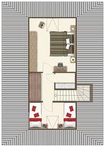 Grundriss - Ferienhaus "Strandidyll" Opi Huck Stroot 01 - Top-Hundeurlaub