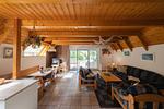 Wohnzimmer - Ferienhaus  Vogelsand 07 - Top-Hundeurlaub