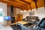 Wohnzimmer - Ferienhaus  Kniepsand 09 - Top-Hundeurlaub