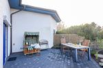 Terrasse - Ferienhaus  Achteck am Deich, Graureiherweg 4a - Top-Hundeurlaub