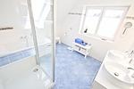 Badezimmer - Ferienhaus Ostseetraum Langholz - Top-Hundeurlaub