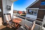 Balkon - Nordseemomente - Top-Hundeurlaub