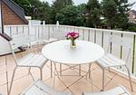 Terrasse - Landhaus Weidenstieg, App. 4 - Top-Hundeurlaub