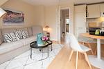 Wohnzimmer - Landhaus Weidenstieg, App. 4 - Top-Hundeurlaub