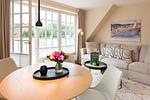 Wohnzimmer - Landhaus Weidenstieg, App. 4 - Top-Hundeurlaub