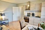 Küche / Küchenzeile - Ferienwohnung Flut Dagebüll - Top-Hundeurlaub