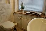 Badezimmer - Ferienwohnung Flut Dagebüll - Top-Hundeurlaub