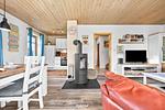 Wohnzimmer - Ferienhaus Pippilotta Kronsgaard - Top-Hundeurlaub