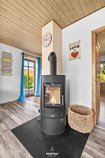 Kamin-/Ofen - Ferienhaus Pippilotta Kronsgaard - Top-Hundeurlaub