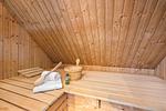 Sauna - Ferienhaus Pippilotta Kronsgaard - Top-Hundeurlaub