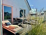 Terrasse - Ferienhaus Weidefelderstrandhaus Olpenitz - Top-Hundeurlaub