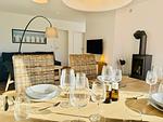 Wohnzimmer - Ferienhaus Weidefelderstrandhaus Olpenitz - Top-Hundeurlaub