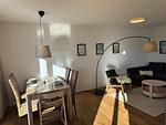 Wohnzimmer - Ferienhaus Weidefelderstrandhaus Olpenitz - Top-Hundeurlaub