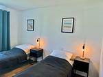Schlafzimmer - Ferienhaus Weidefelderstrandhaus Olpenitz - Top-Hundeurlaub