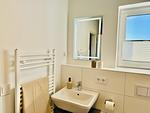 Badezimmer - Ferienhaus Weidefelderstrandhaus Olpenitz - Top-Hundeurlaub