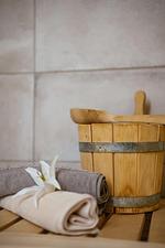 Sauna - Ferienhaus Casa-Bellissemar - Top-Hundeurlaub