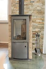 Kamin-/Ofen - Ferienwohnung Mila OG - Top-Hundeurlaub