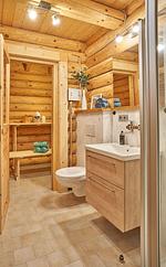Badezimmer - Seezeit Chalet - Top-Hundeurlaub