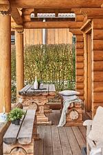 Terrasse - Seezeit Chalet - Top-Hundeurlaub