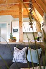 Küche / Küchenzeile - Ferienhaus Mellumplate 32 - Top-Hundeurlaub